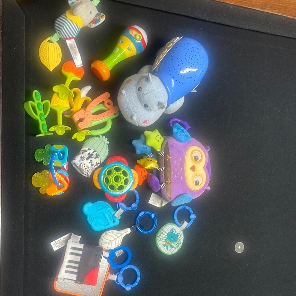Blue and Purple Learning Toys Set for Creative Play